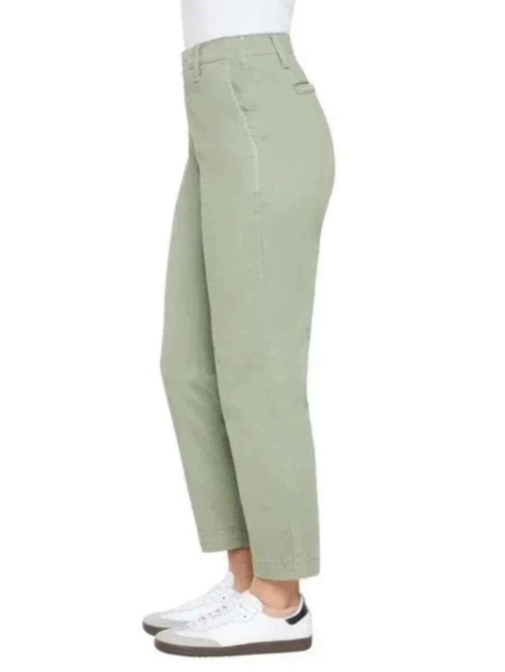 GAP Slim Ankle Pants in Light Sage Green